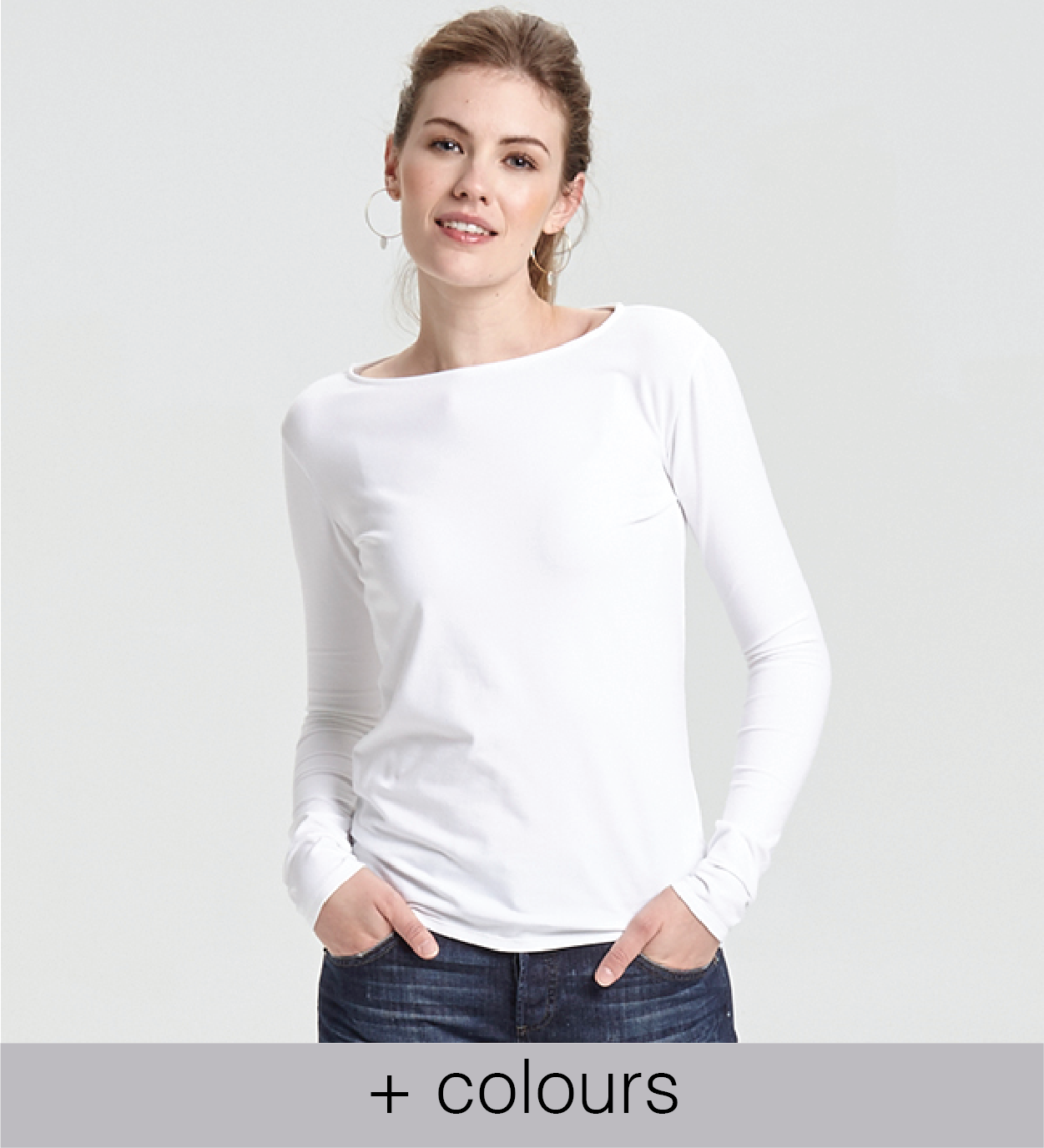 Boat neck t shirt women's deals