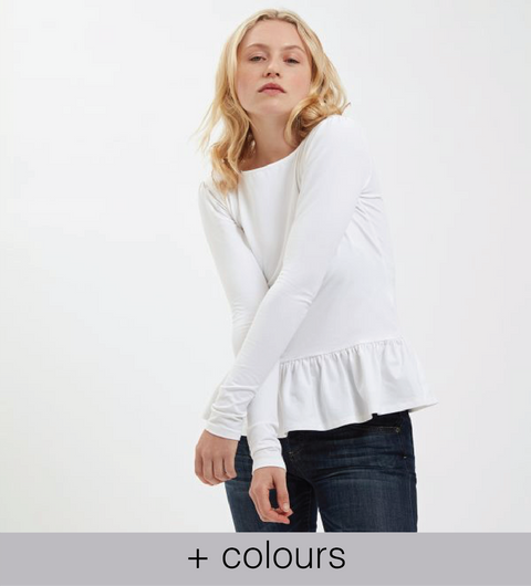Womens peplum top