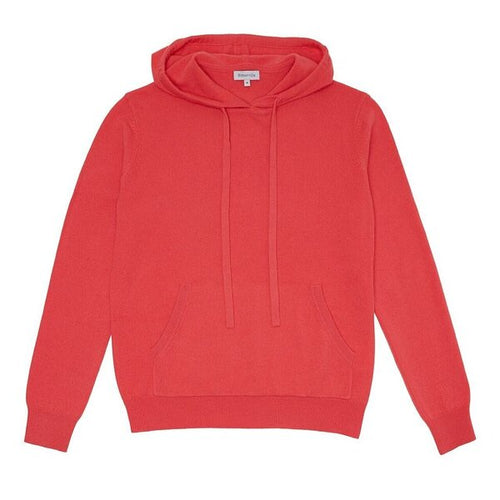 Coral Cashmere Hoodie